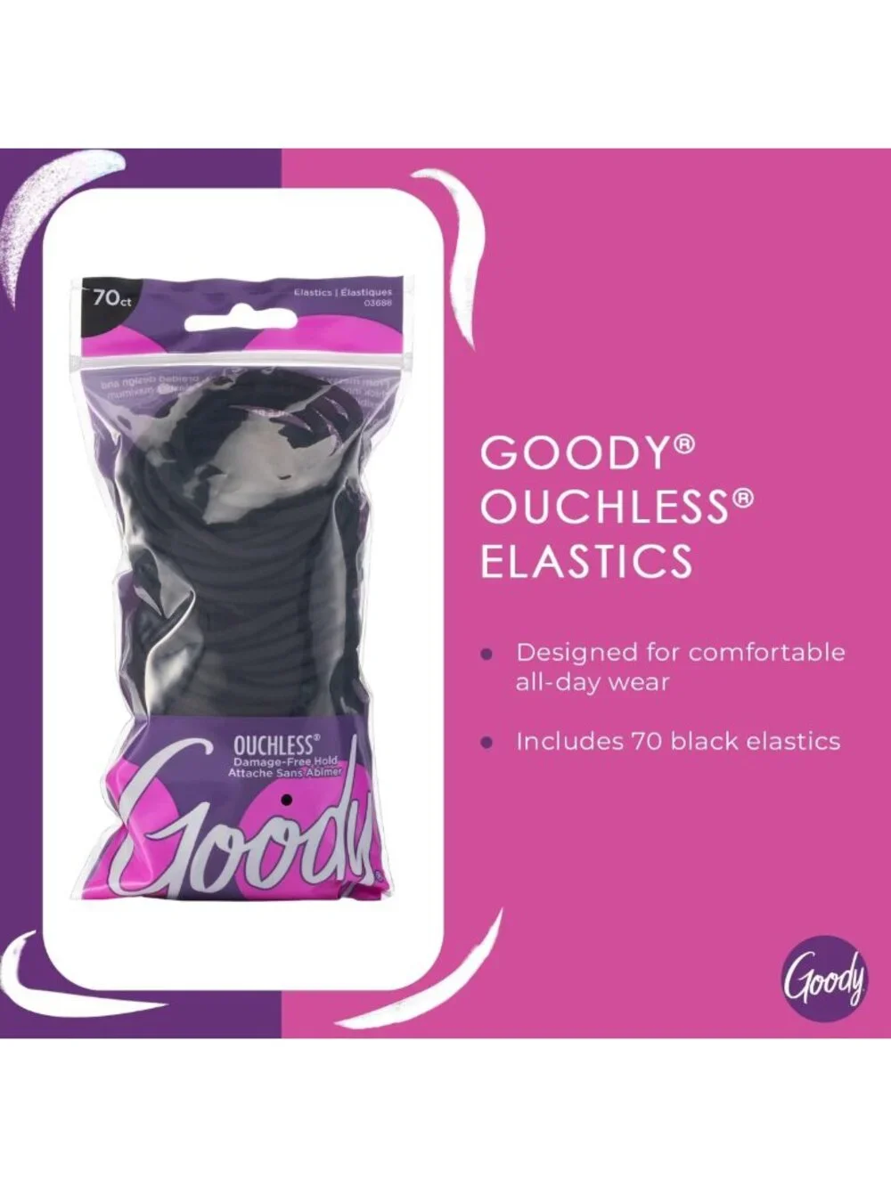 Ouchless Hair Elastics – Tangle-Free, No Breakage Hold for Thick & Curly Hair